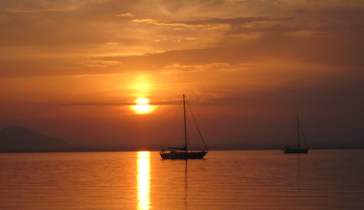 Solnedgang