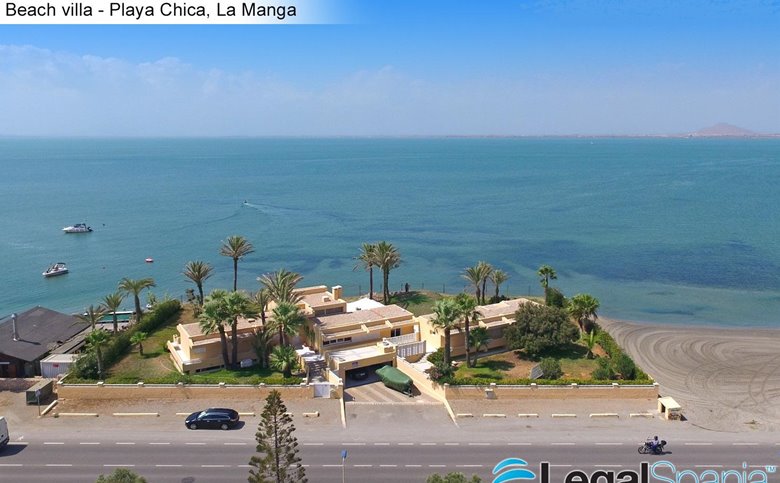VILLA DE LUJO - MAR MENOR - PLAYA CHICA - REF 950